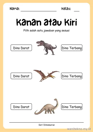 Lembar 2: Kanan atau Kiri