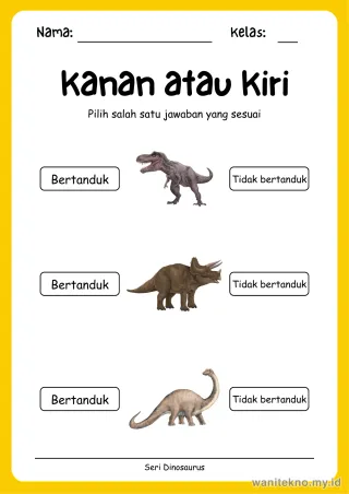 Lembar 5: Kanan atau Kiri
