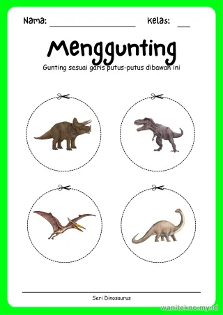 Lembar 6: Menggunting