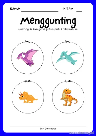 Lembar 7: Menggunting