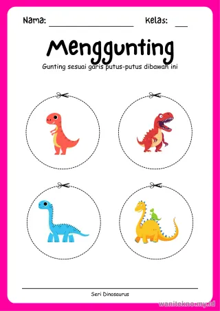 Lembar 9: Menggunting