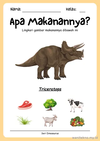 Lembar 12: Apa Makanannya?