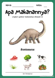 Lembar 13: Apa Makanannya?