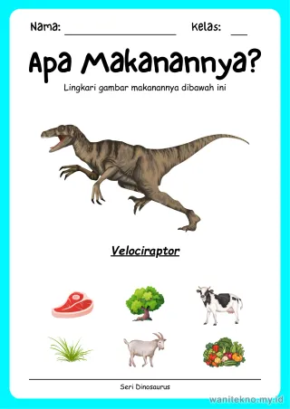 Lembar 14: Apa Makanannya?