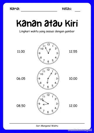 Lembar 2: Kanan atau Kiri