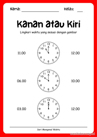 Lembar 3: Kanan atau Kiri
