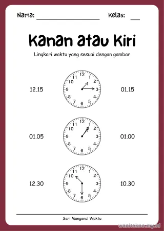Lembar 6: Kanan atau Kiri