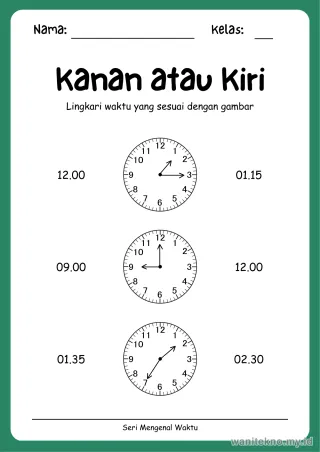 Lembar 8: Kanan atau Kiri