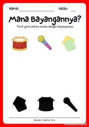 Lembar 1: Mana Bayangannya?