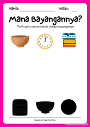Lembar 2: Mana Bayangannya?