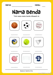 Lembar 8: Nama Benda