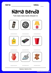 Lembar 10: Nama Benda