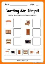Lembar 13: Gunting dan Tempel