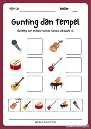 Lembar 14: Gunting dan Tempel