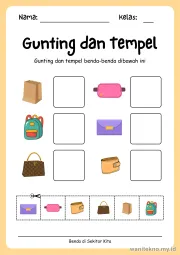 Lembar 15: Gunting dan Tempel