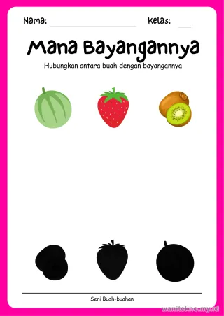 Lembar 2: Mana Bayangannya