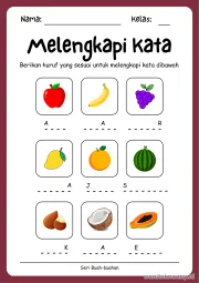 Lembar 4: Melengkapi Kata