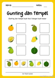 Lembar 8: Gunting dan Tempel