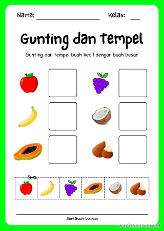 Lembar 9: Gunting dan Tempel