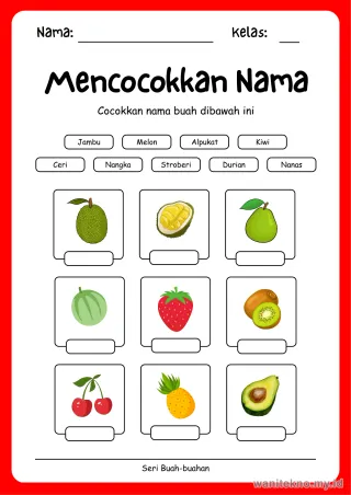 Lembar 11: Mencocokkan Nama
