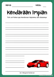 Lembar 2: Kendaraan Impian