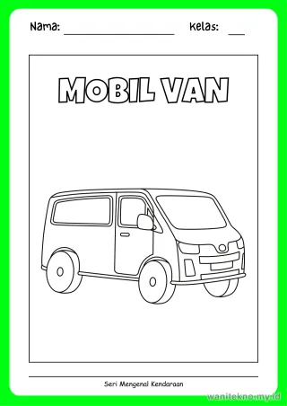 Lembar 9: MOBIL VAN