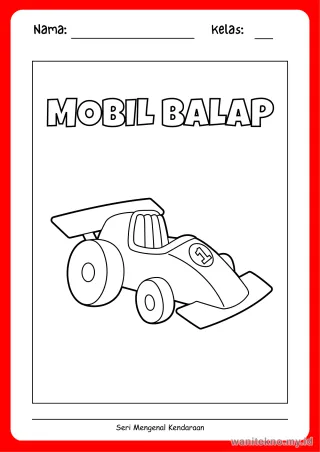 Lembar 11: MOBIL BALAP