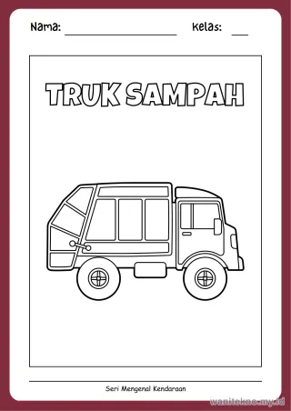 Lembar 14: TRUK SAMPAH