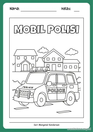 Lembar 16: MOBIL POLISI