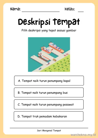 Lembar 4: Deskripsi Tempat