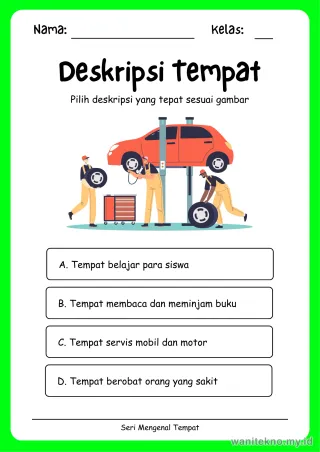 Lembar 8: Deskripsi Tempat