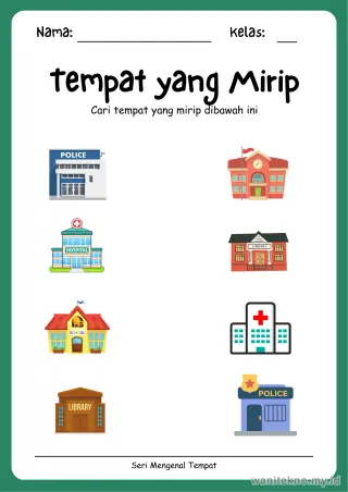 Lembar 15: Tempat yang Mirip