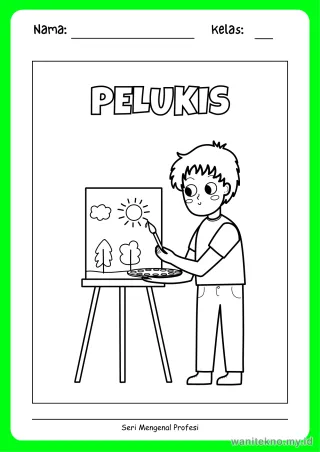 Lembar 8: PELUKIS