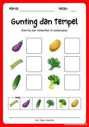 Lembar 3: Gunting dan Tempel