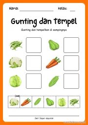 Lembar 5: Gunting dan Tempel
