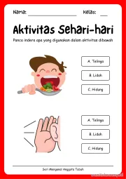 Lembar 1: Aktivitas Sehari-hari