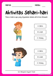 Lembar 2: Aktivitas Sehari-hari