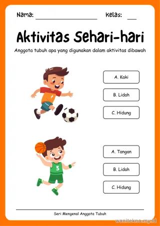 Lembar 3: Aktivitas Sehari-hari