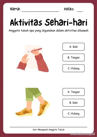 Lembar 4: Aktivitas Sehari-hari