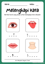 Lembar 6: Melengkapi Kata
