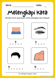 Lembar 8: Melengkapi Kata