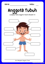 Lembar 10: Anggota Tubuh
