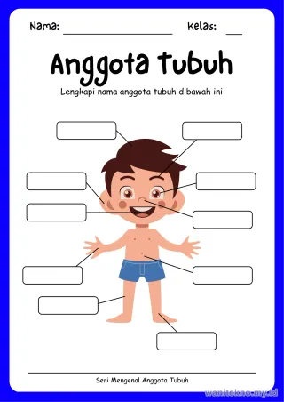 Lembar 10: Anggota Tubuh