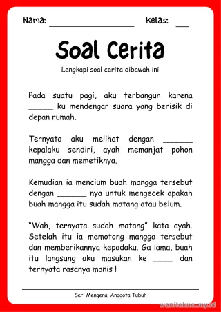Lembar 11: Soal Cerita