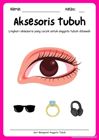 Lembar 6: Aksesoris Tubuh