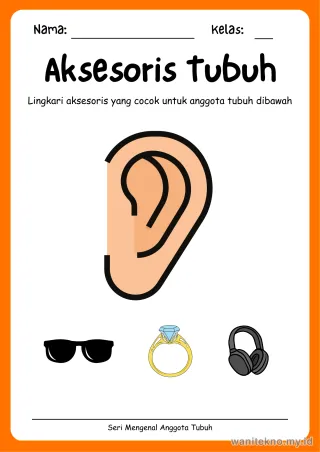 Lembar 7: Aksesoris Tubuh