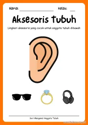 Lembar 7: Aksesoris Tubuh