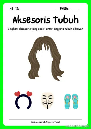 Lembar 13: Aksesoris Tubuh