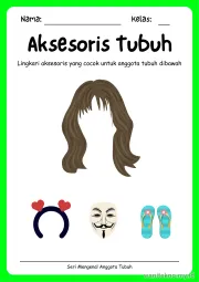 Lembar 13: Aksesoris Tubuh