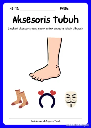 Lembar 14: Aksesoris Tubuh